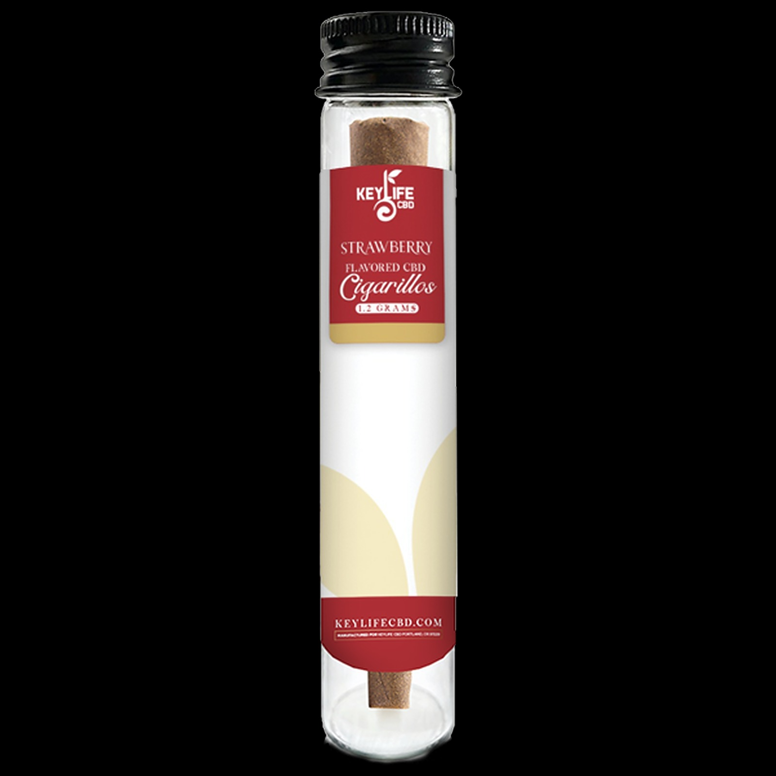 Keylife CBD Cigarillos 1.2g - Strawberry